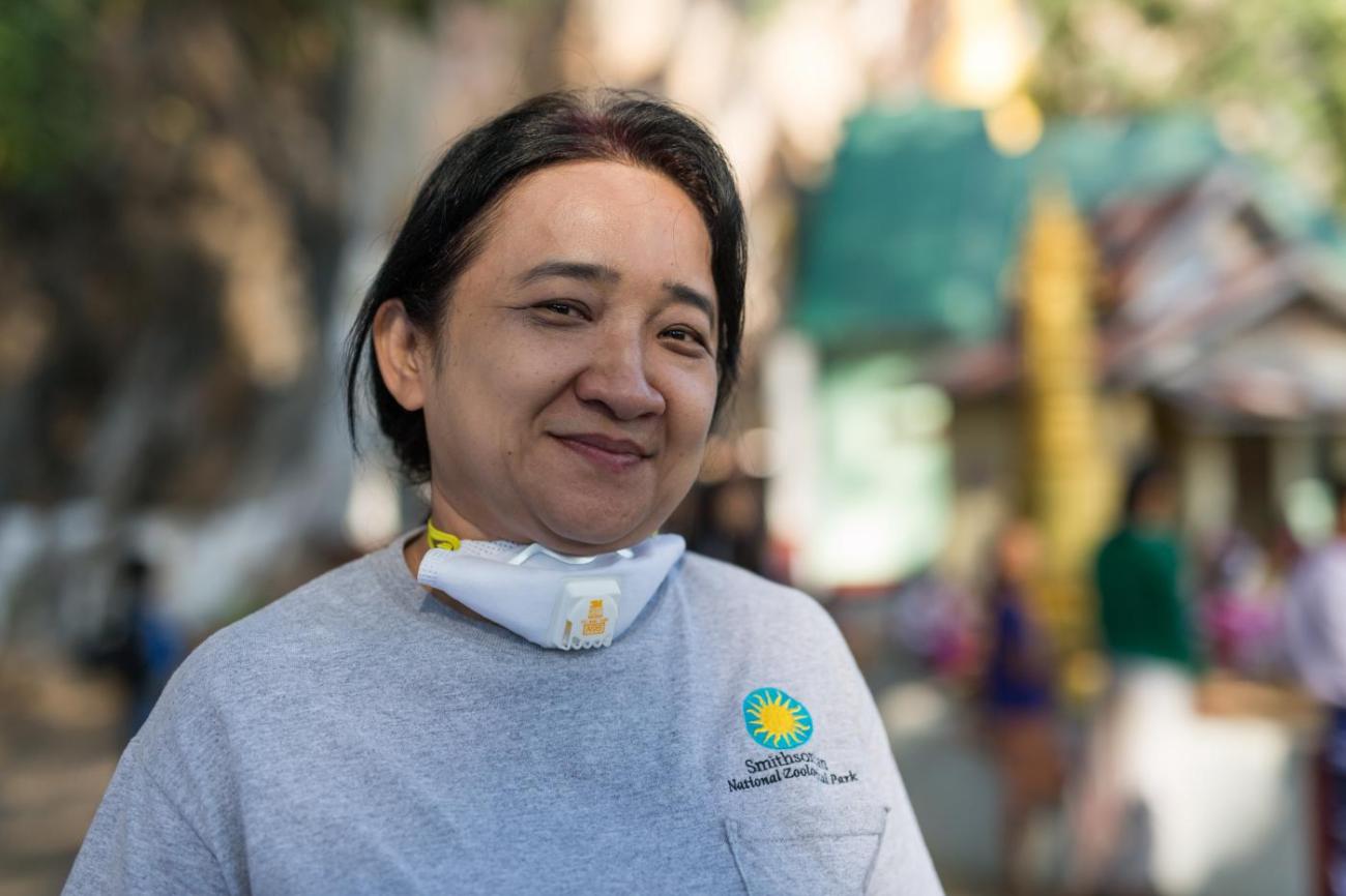 A head shot of Dr. Ohnmar Aung, a medical doctor in Myanmar