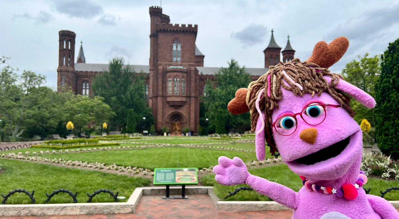Head Start "Pinky" at Smithsonian Castle