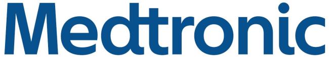 Medtronic logo in blue