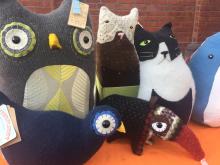 Photo credit: Tigerflight Animal pillows